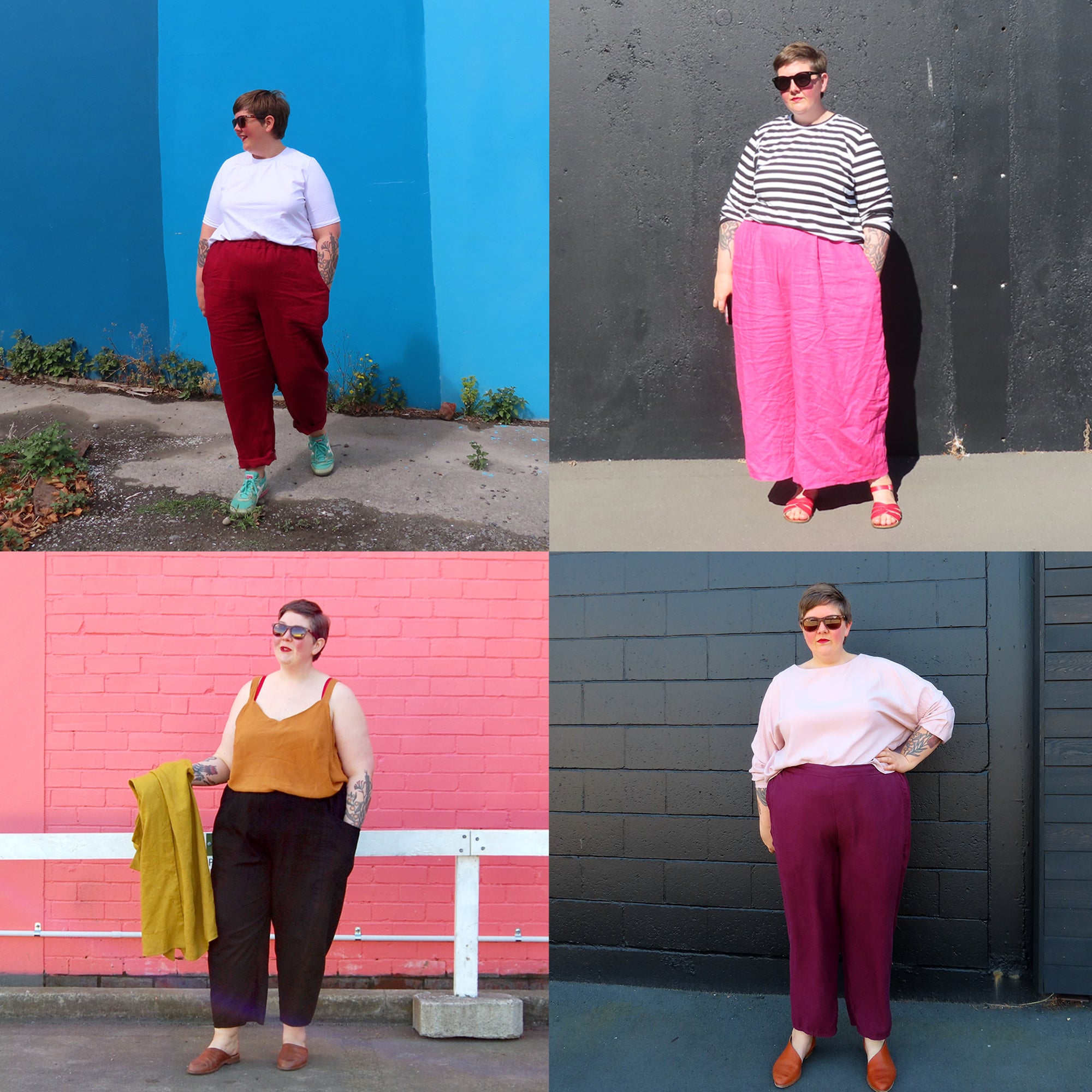 Comparing our pants! – Muna and Broad