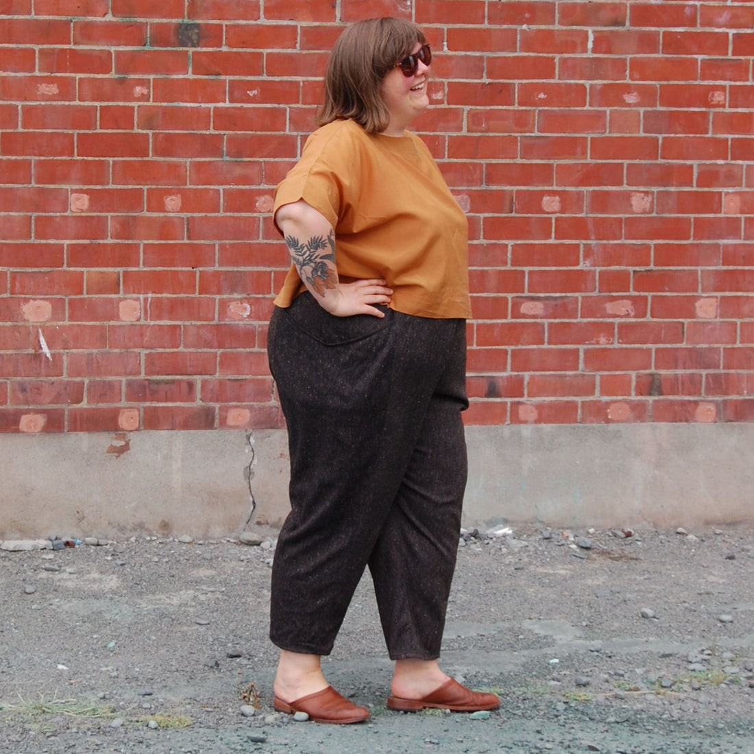 Grading between sizes for Sculthorpe Pants