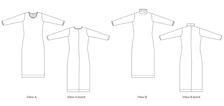 Alistra Dress Sewing Pattern PDF