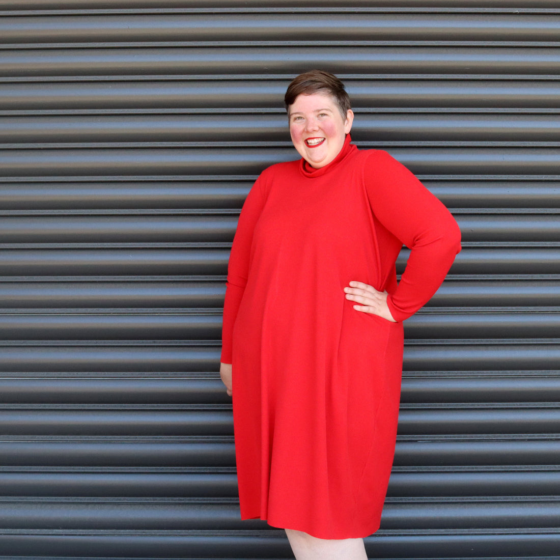Our knit necks!
