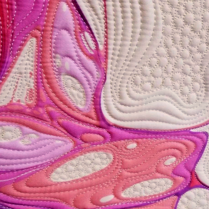 Shopping pre-quilted fabric