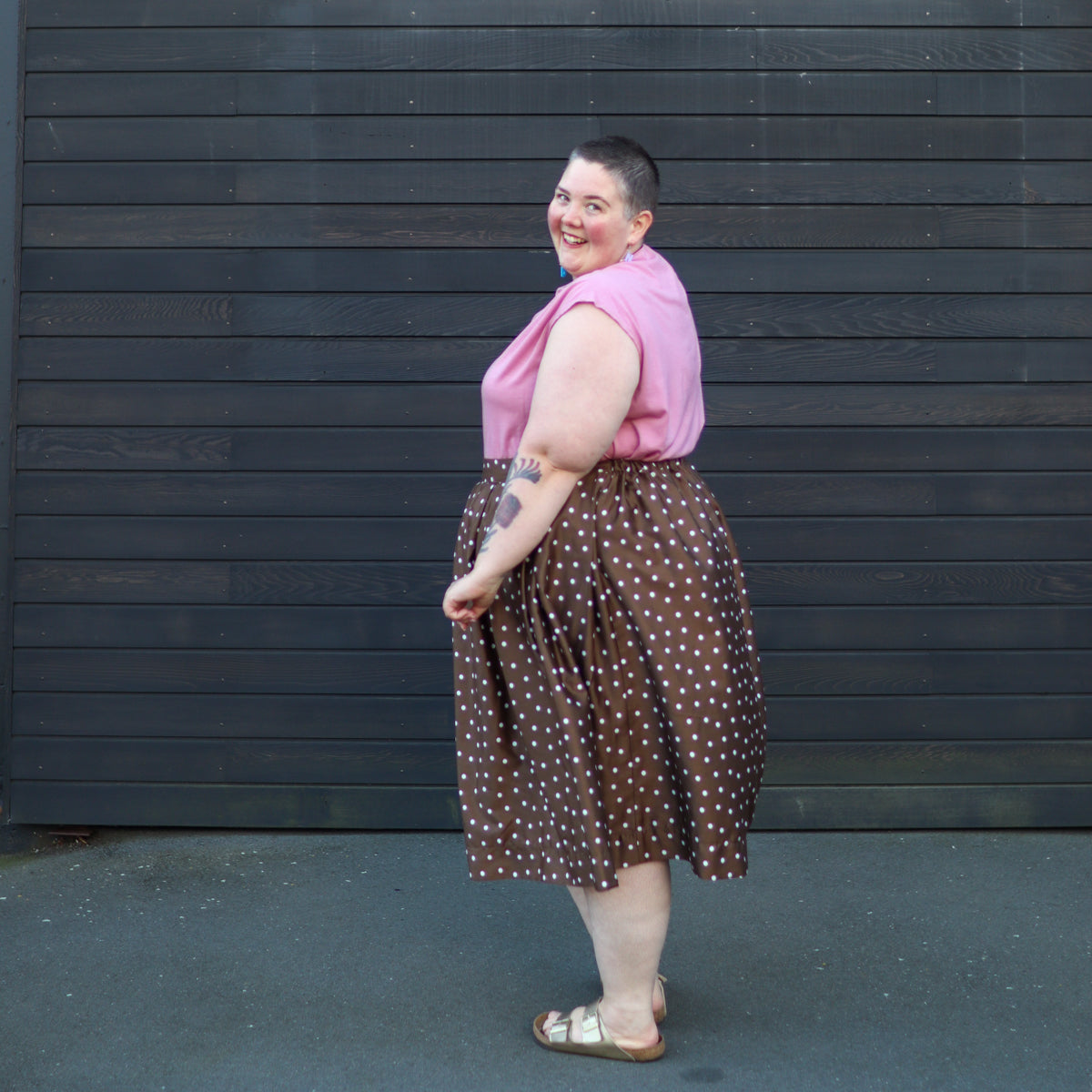 Circle Skirt Plus Size Midi Skirt Pattern Pyrmont Skirt Sewing
