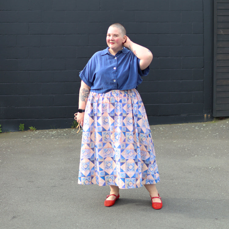 Droma Skirt Sewing Pattern PDF