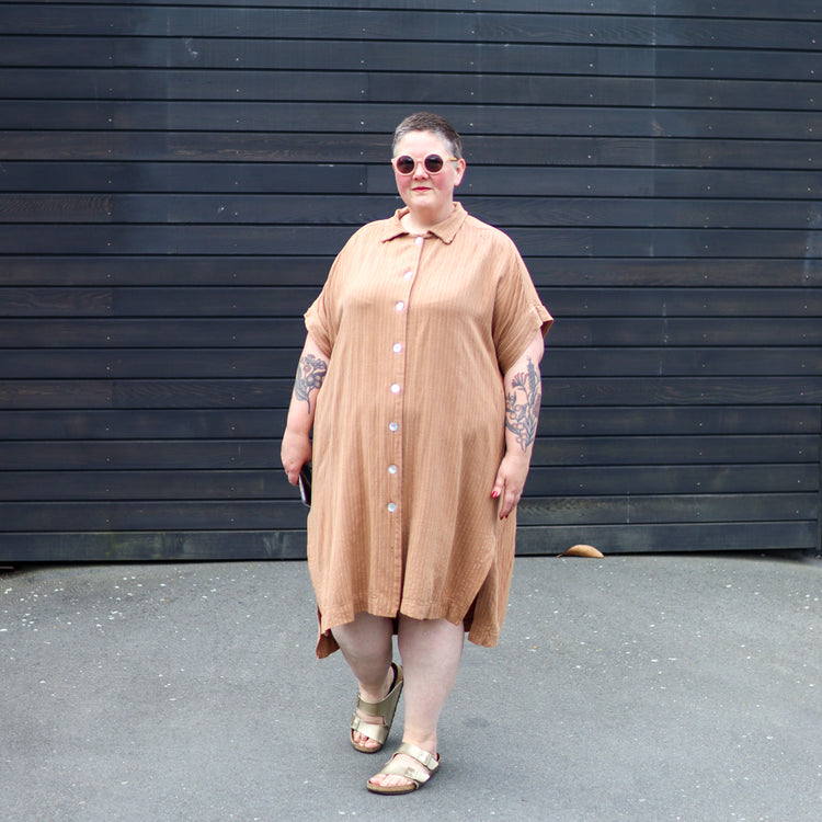 Waikerie Shirt and Dress 2 Sewing Pattern PDF