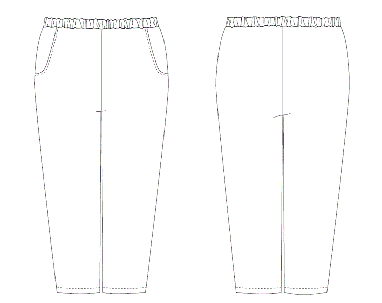 Birchgrove Pants Sewing Pattern PDF