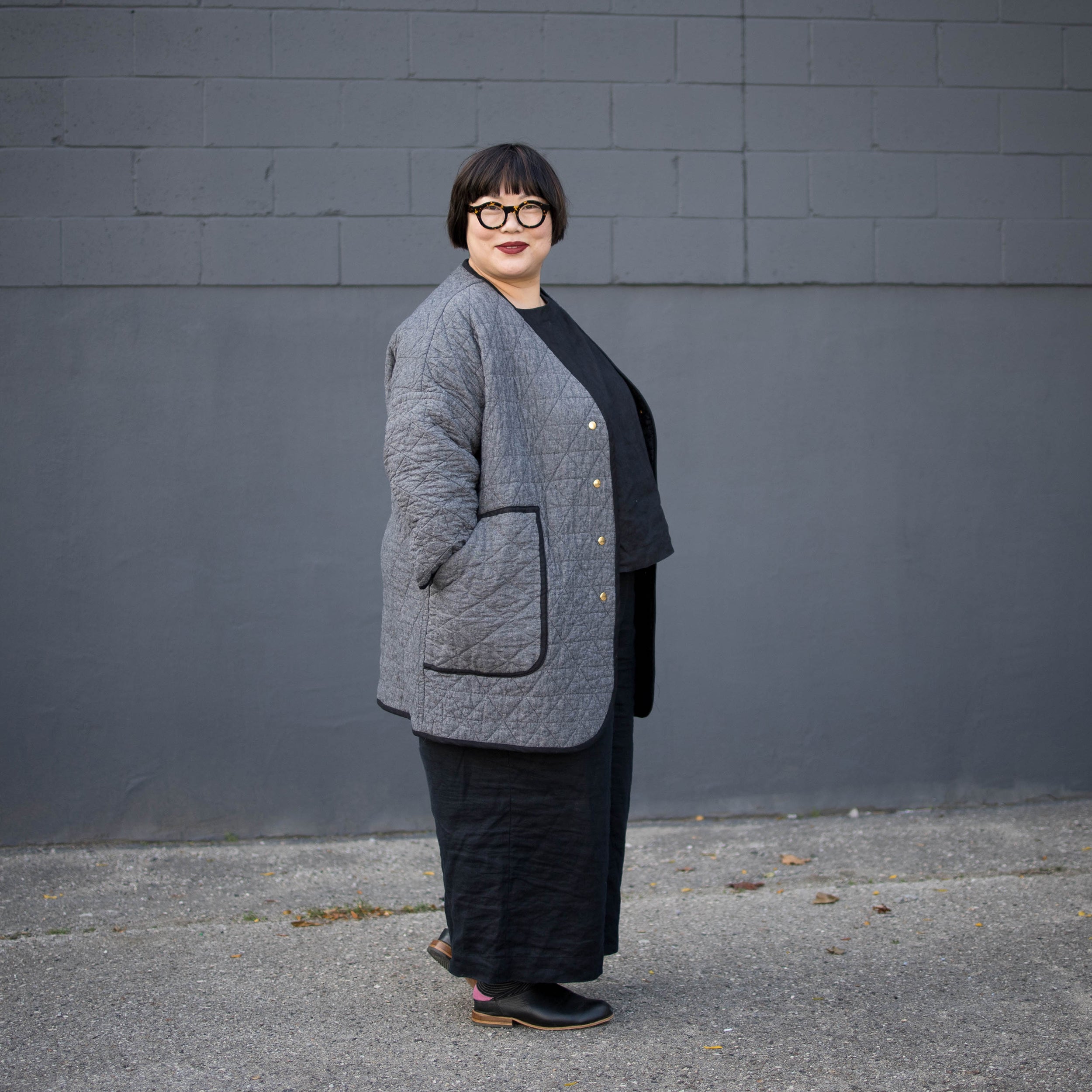 Grainger Coat Sewing Pattern PDF Muna and Broad