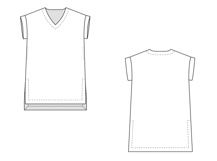 Melba Dress Sewing Pattern PDF