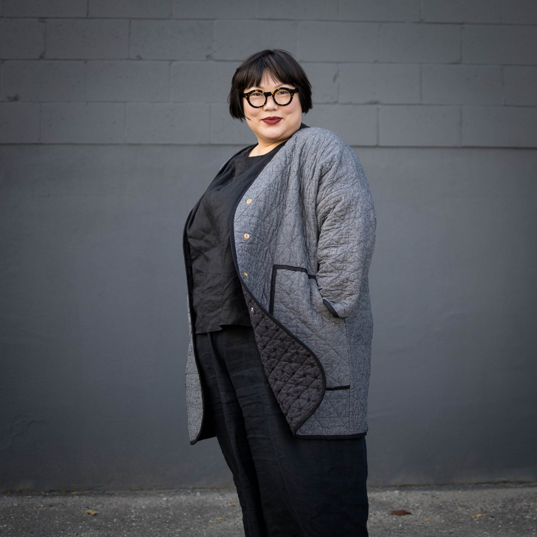 Grainger Coat Sewing Pattern PDF – Muna and Broad